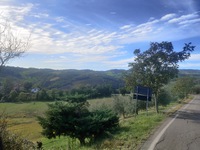Paysages autour de la ferme lors de ma visite sur place
